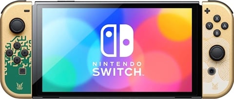 Nintendo Switch, OLED 64GB Legend of Zelda + Joy-Con Dorado